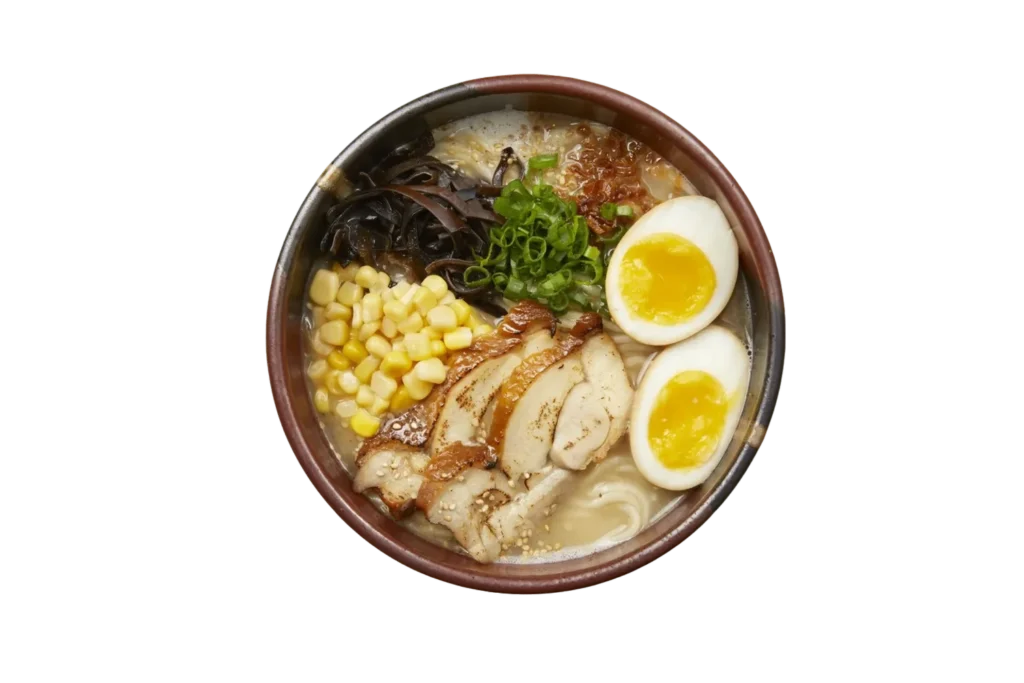 Corn Chicken Chashu Ramen