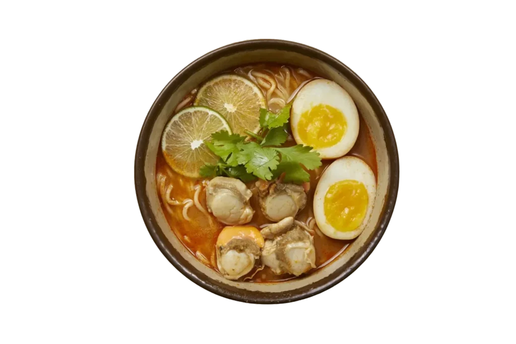 Scallop Tomyam Ramen